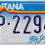 Montana License Plate