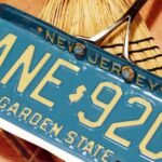 old license plates?