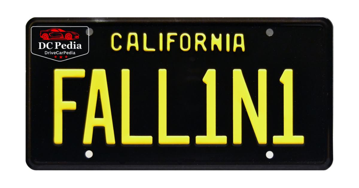 Black California License Plate: How To Get