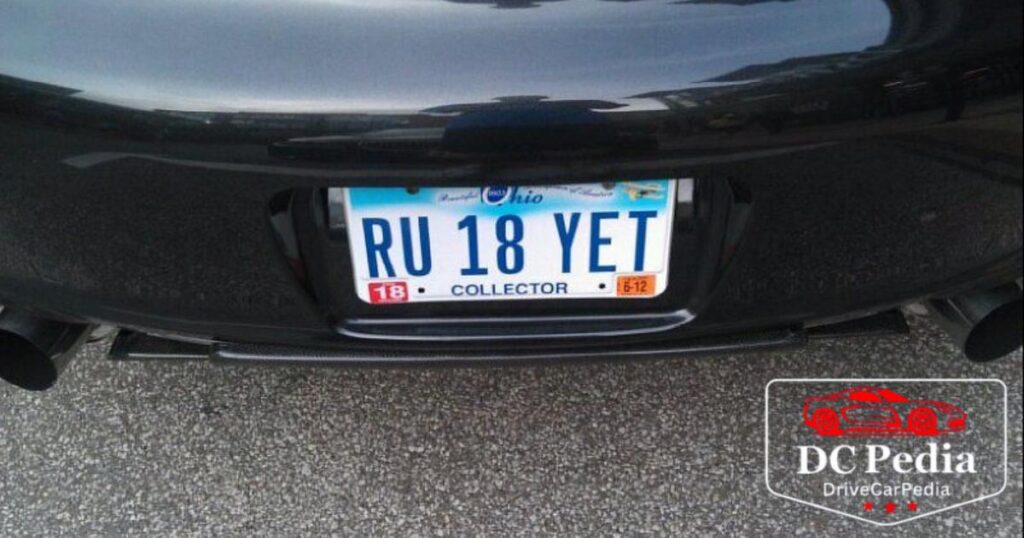 Varied Reasons for Bending License Plates